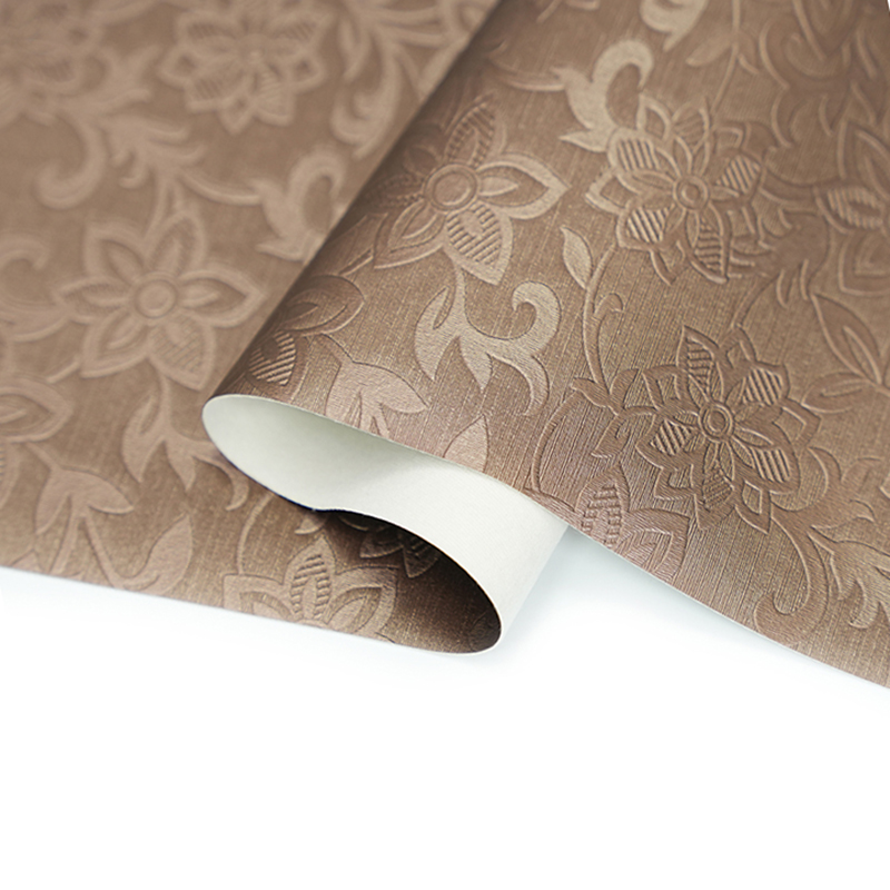 Blomsterdesign syntetisk skinn for dekorasjon