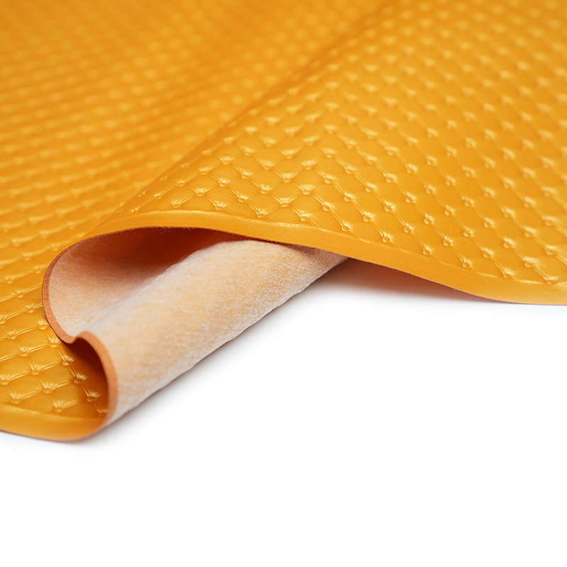 Preget PVC kunstig skinn for dekorasjon