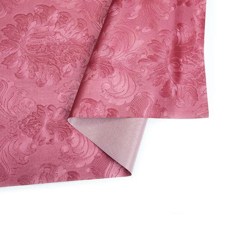 Blomstermønster møbeltrekk PVC skinn