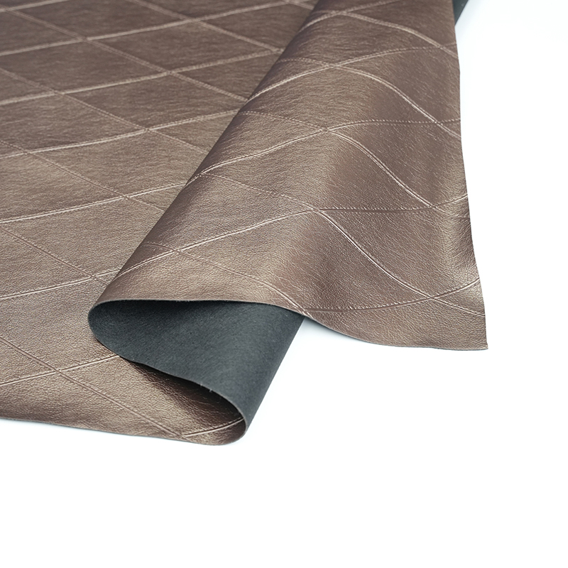 Skinnende gull diamant pvc skinn for dekorasjon